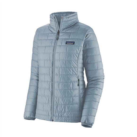 Patagonia Worn Wear Women's Nano Puff Jacket Light Sky Blue Style #84217